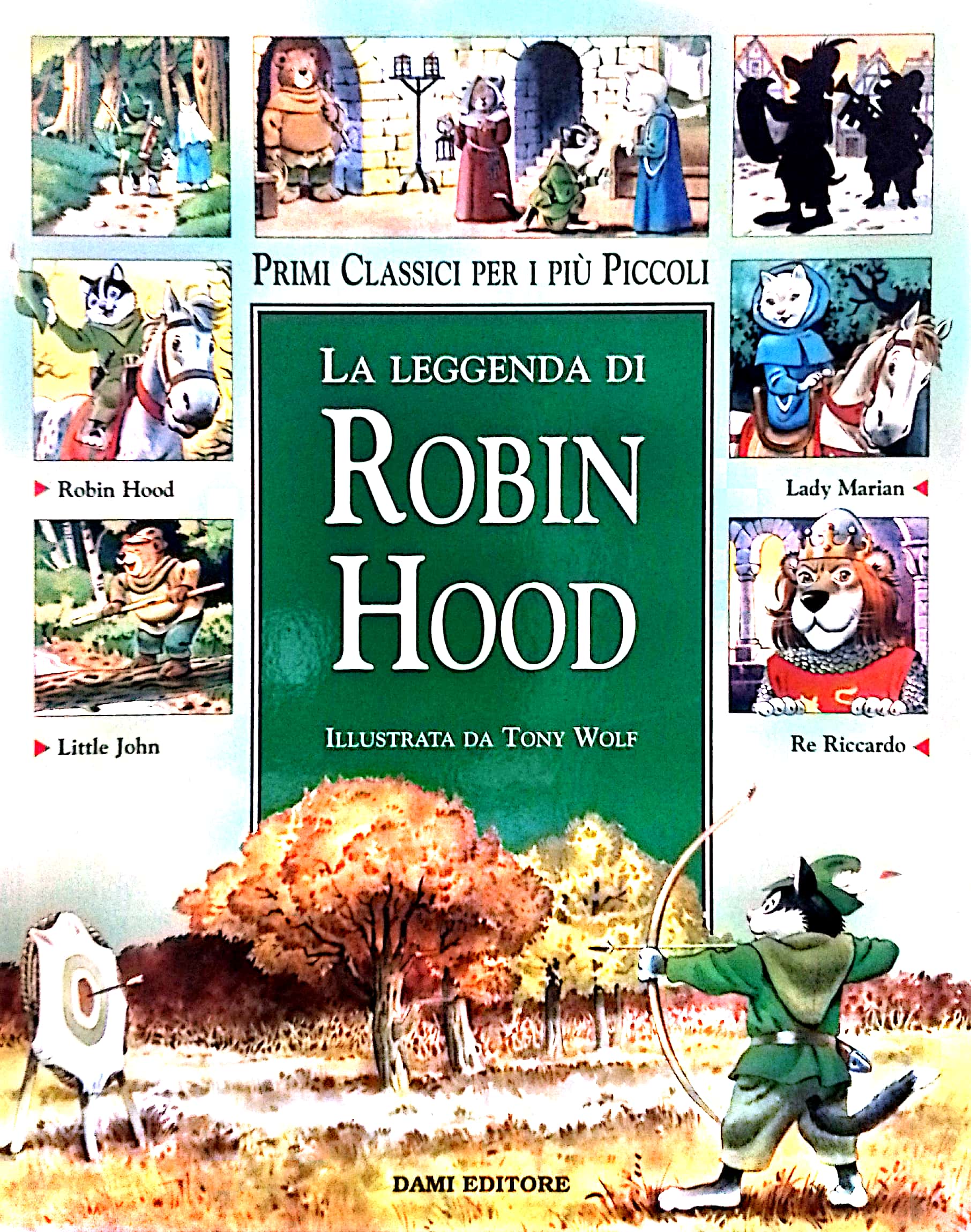 Copertina di La leggenda di Robin Hood