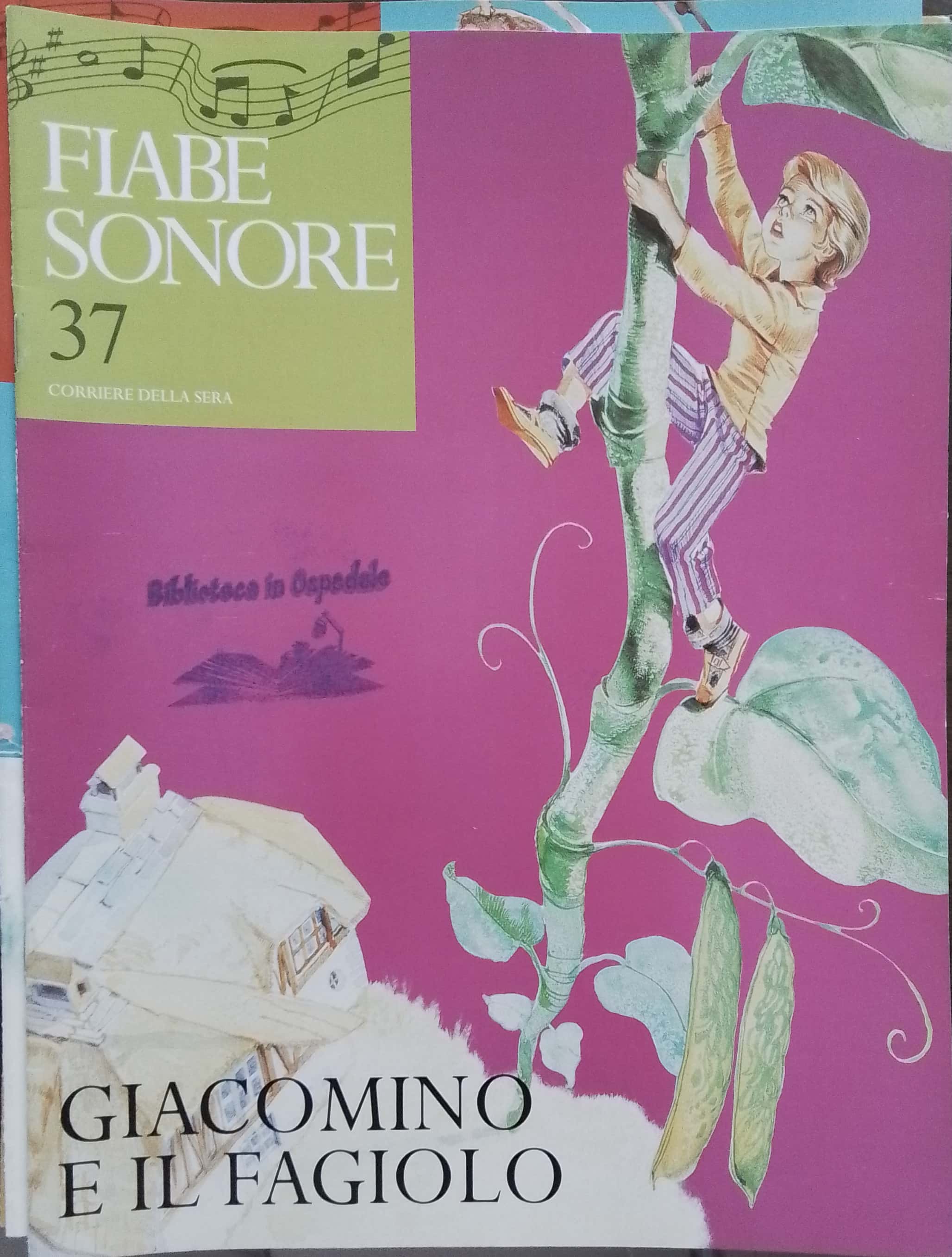 Copertina di Giacomino e il fagiolo - Fiabe sonore