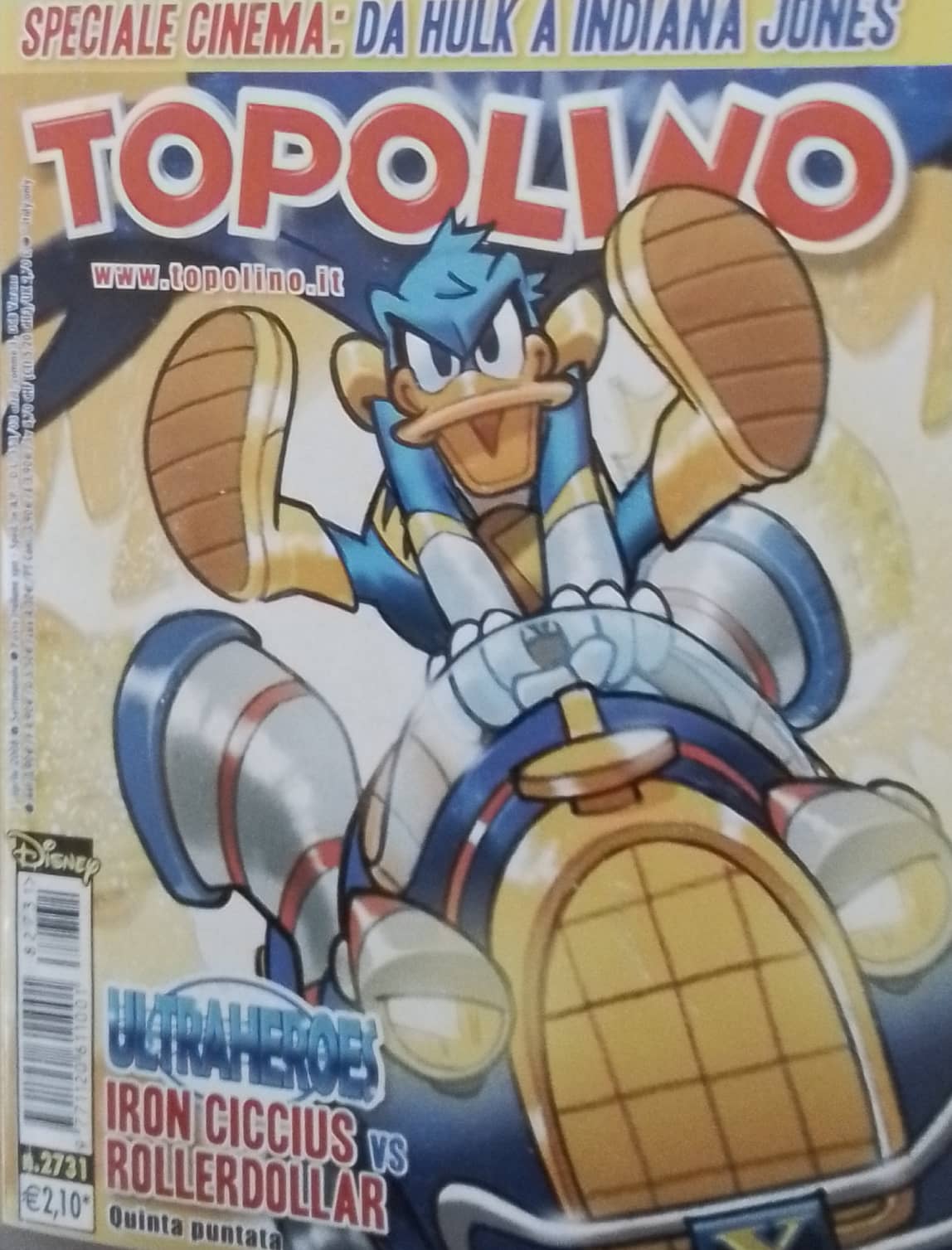 Copertina di TOPOLINO n.2731