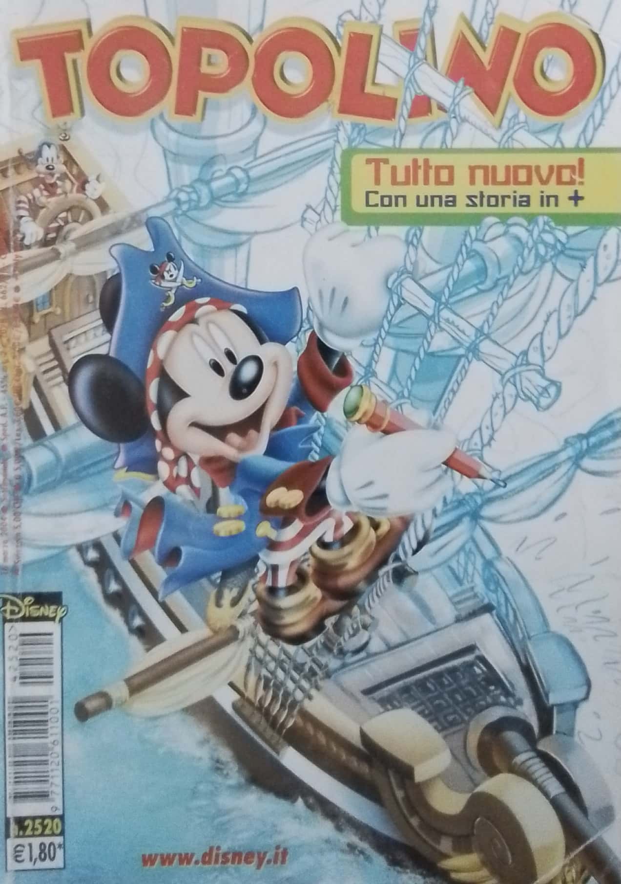 Copertina di TOPOLINO n.2520