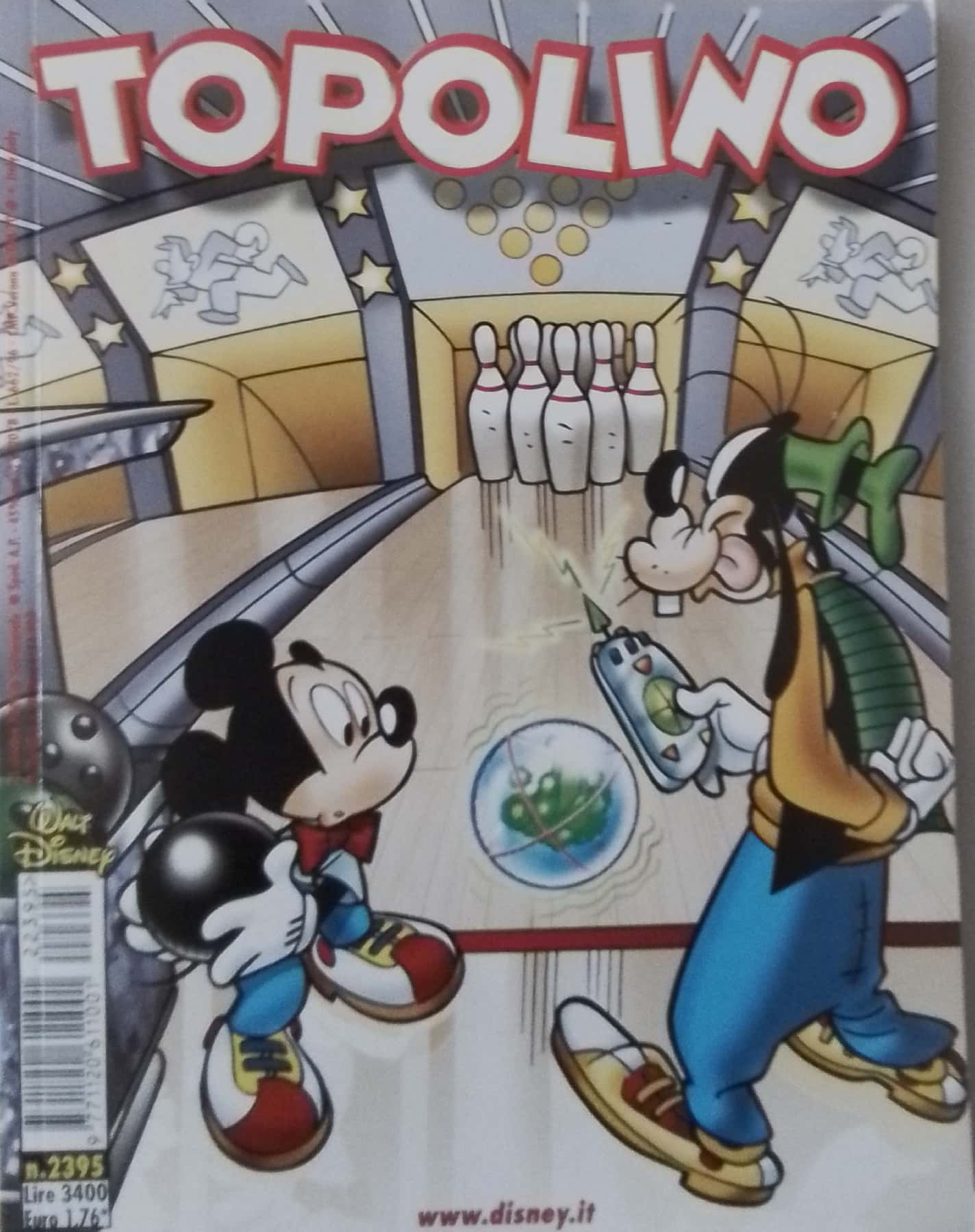 Copertina di TOPOLINO n.2395