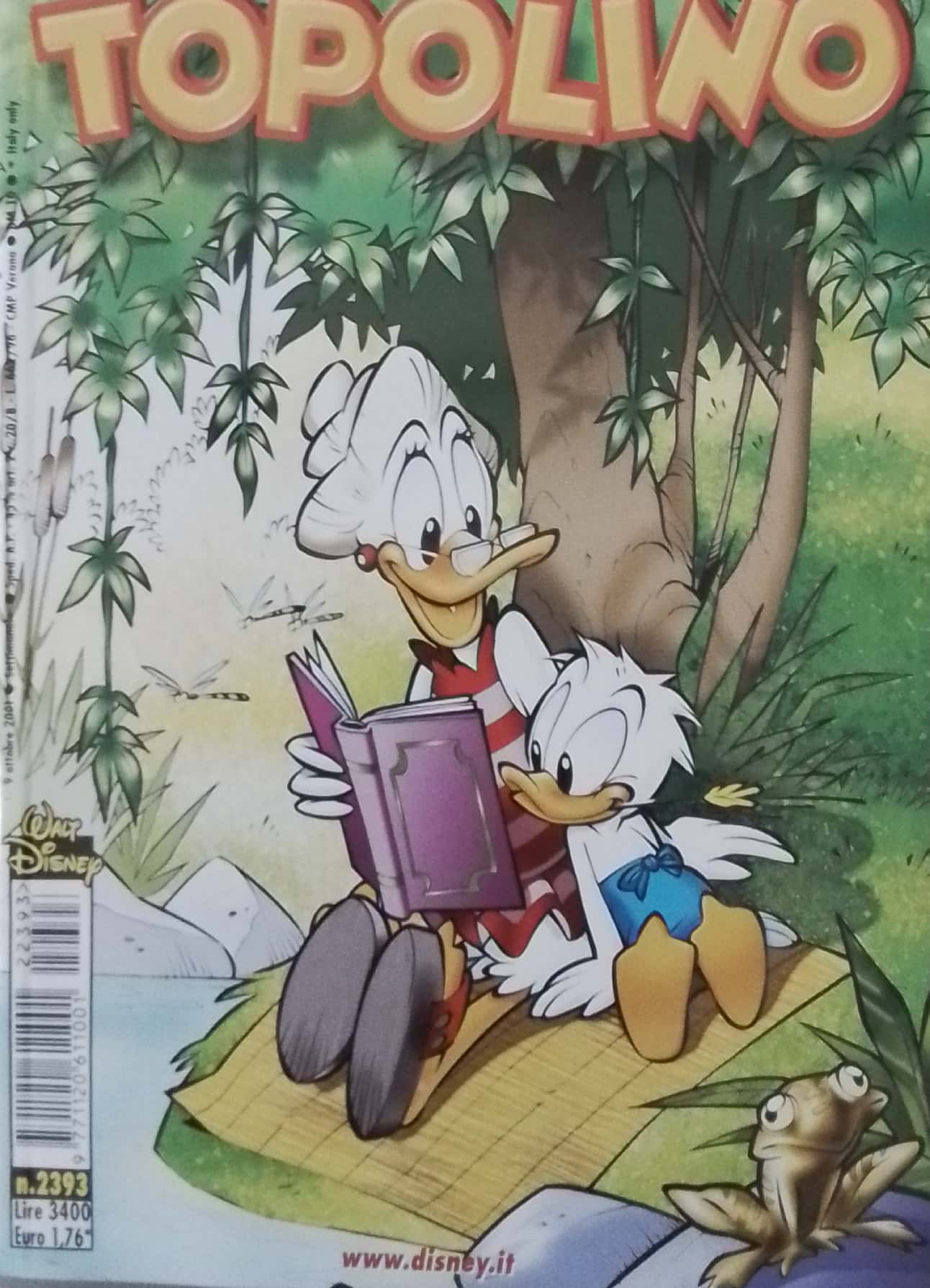 Copertina di TOPOLINO n.2393