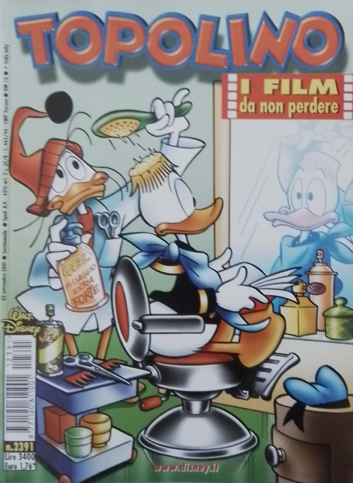 Copertina di TOPOLINO n.2391