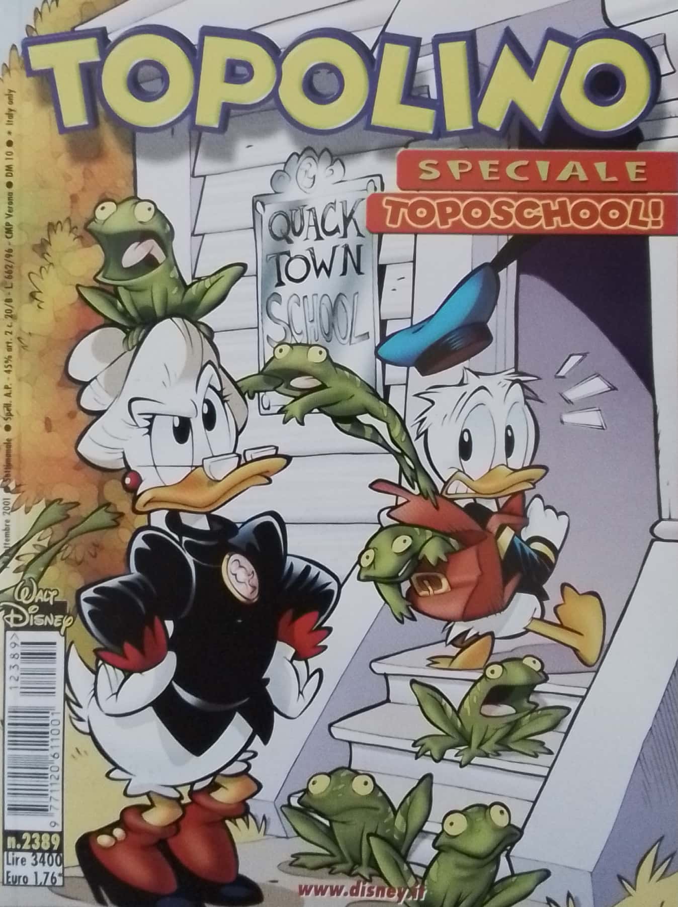 Copertina di TOPOLINO n.2389