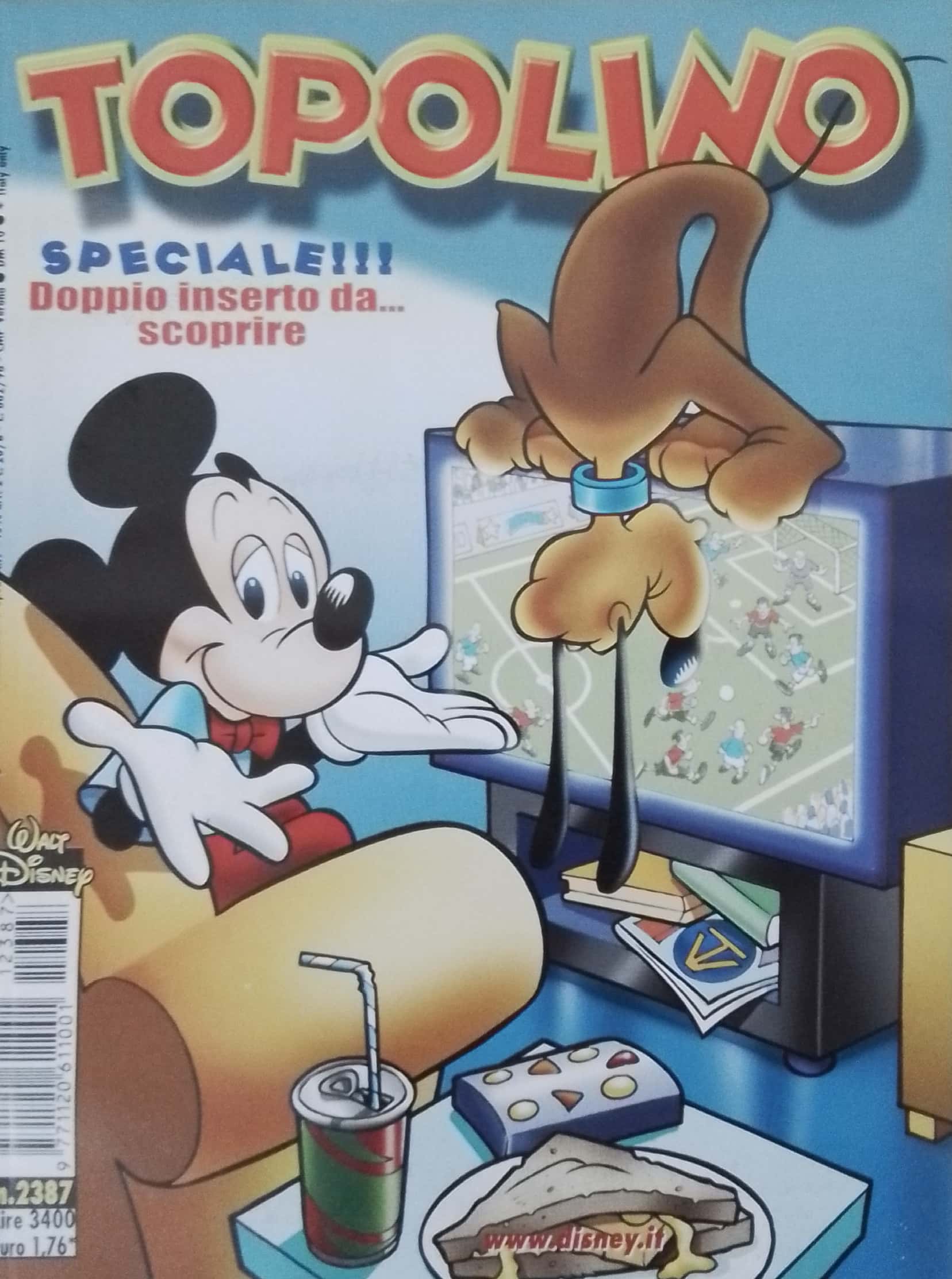 Copertina di TOPOLINO n.2387