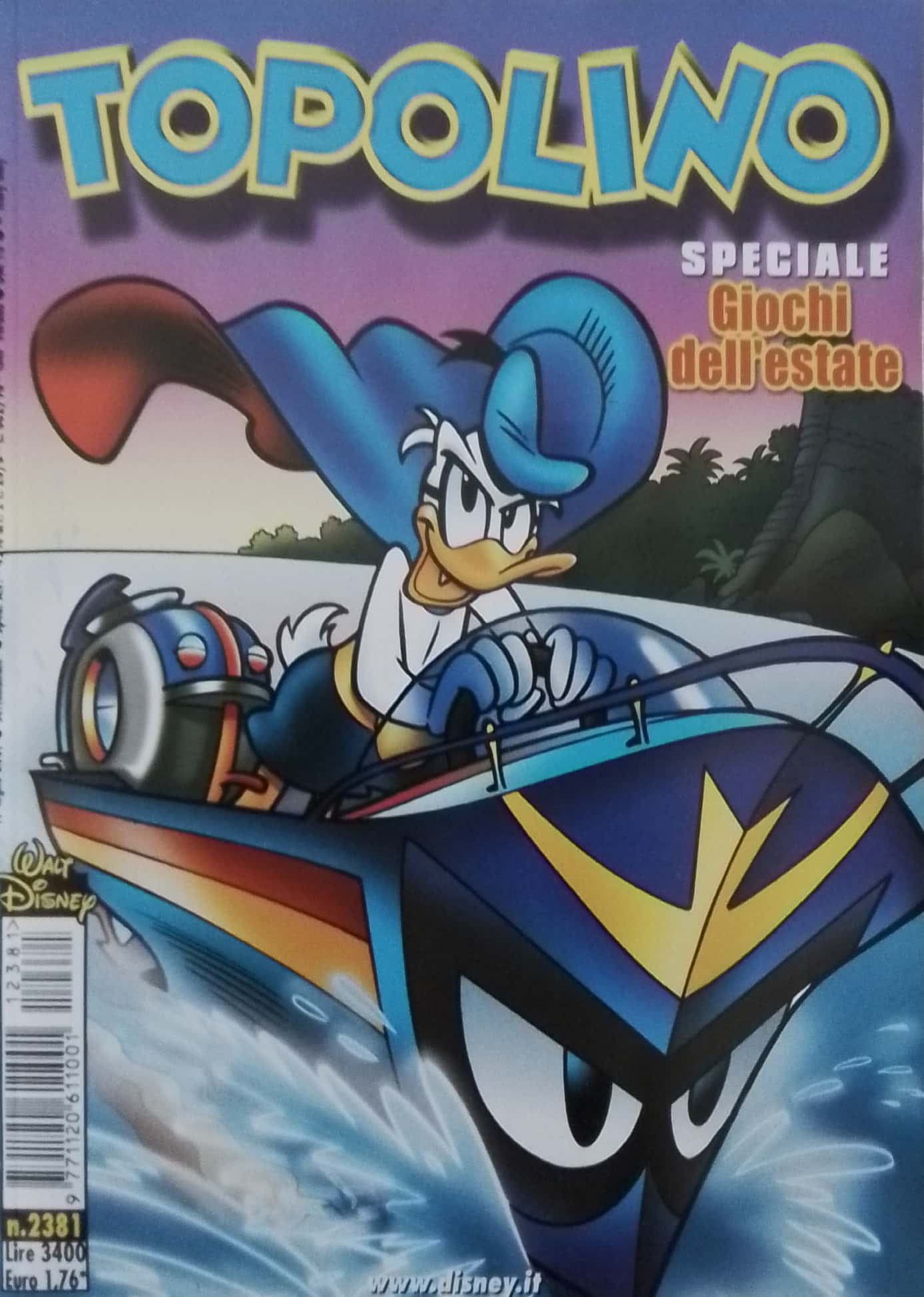 Copertina di TOPOLINO n.2381