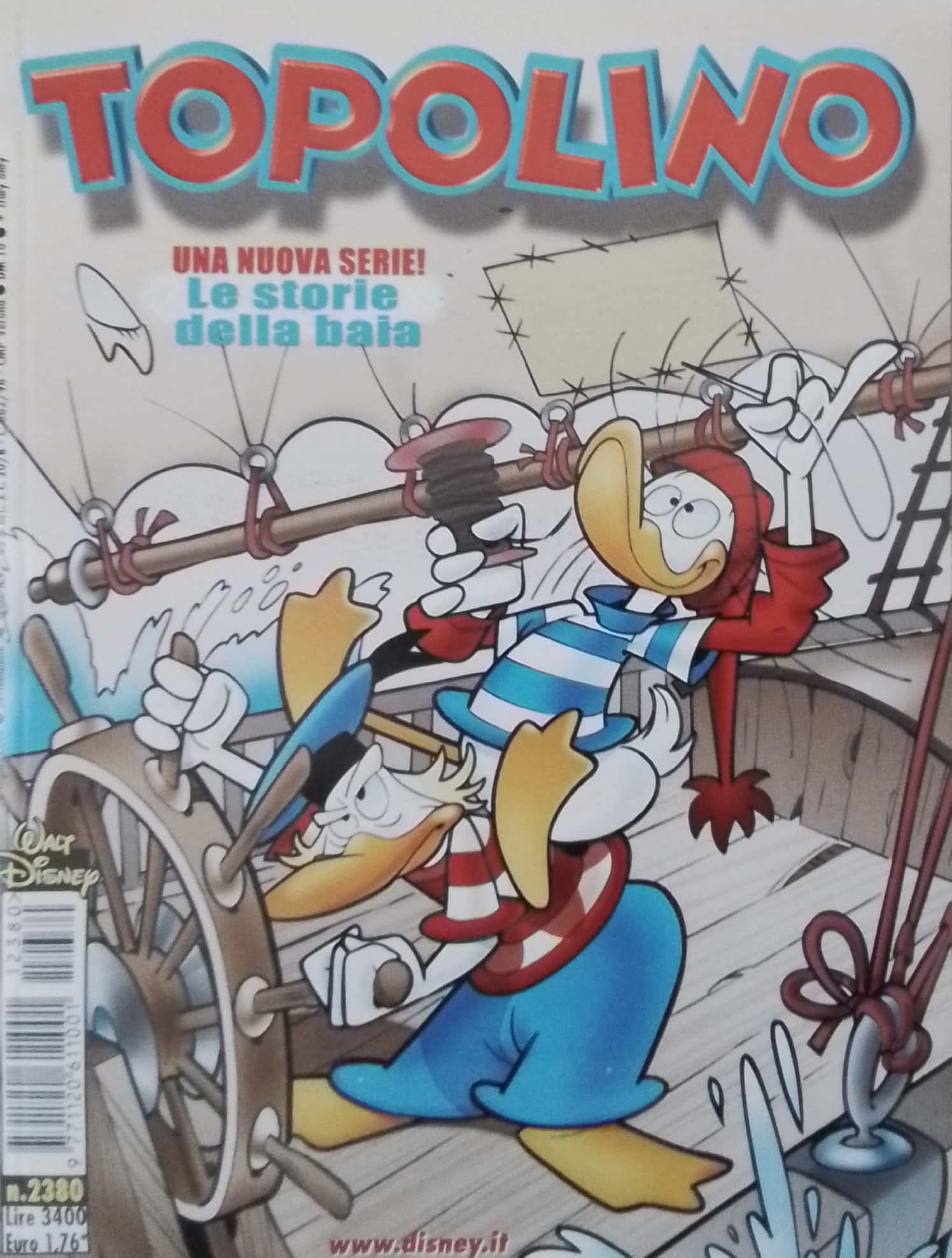 Copertina di TOPOLINO n.2380