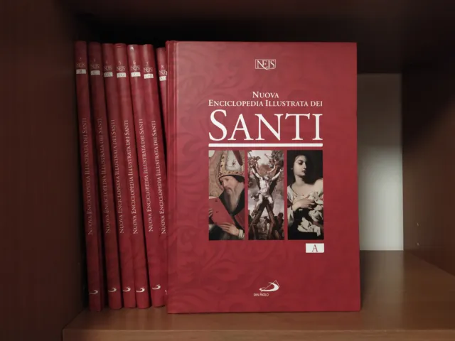 Copertina di Nuova Enciclopedia illustrata dei Santi