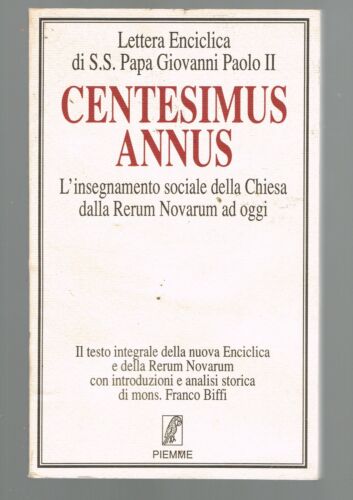 Copertina di Centesimus annus