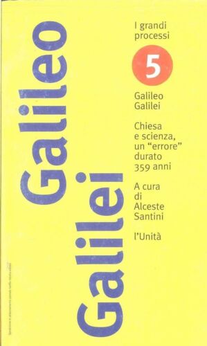 Copertina di Processo Galilei Storia di un ''errore''