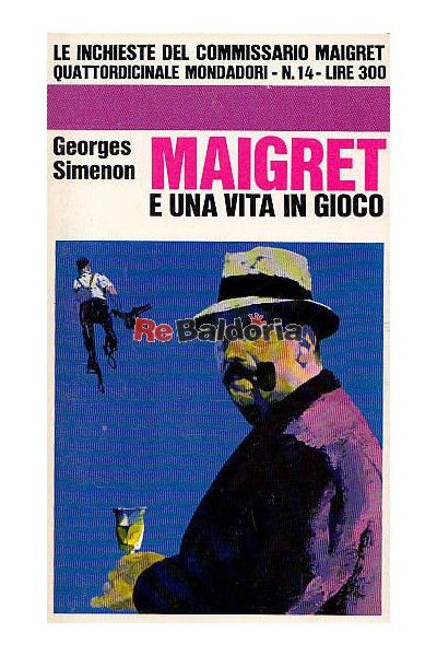 Copertina di Maigret e una vita in gioco