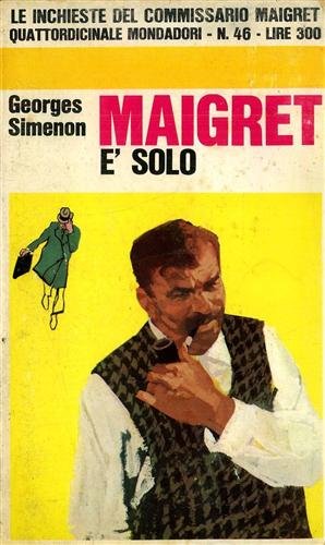 Copertina di Maigret è solo