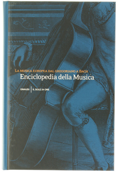 Copertina di La musica europea dal gregoriano a Bach