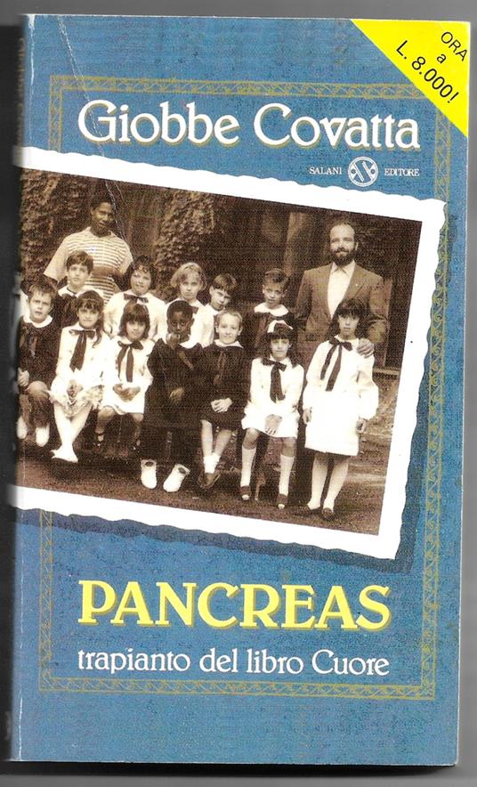 Copertina di Pancreas trapianto del libro Cuore