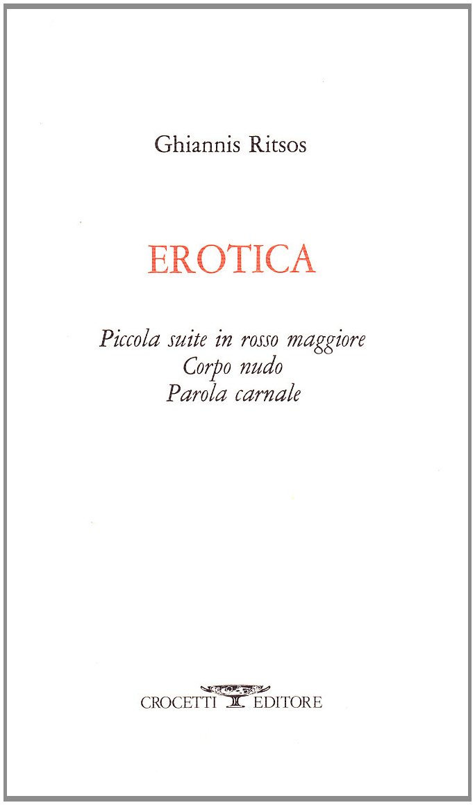 Copertina di Erotica 