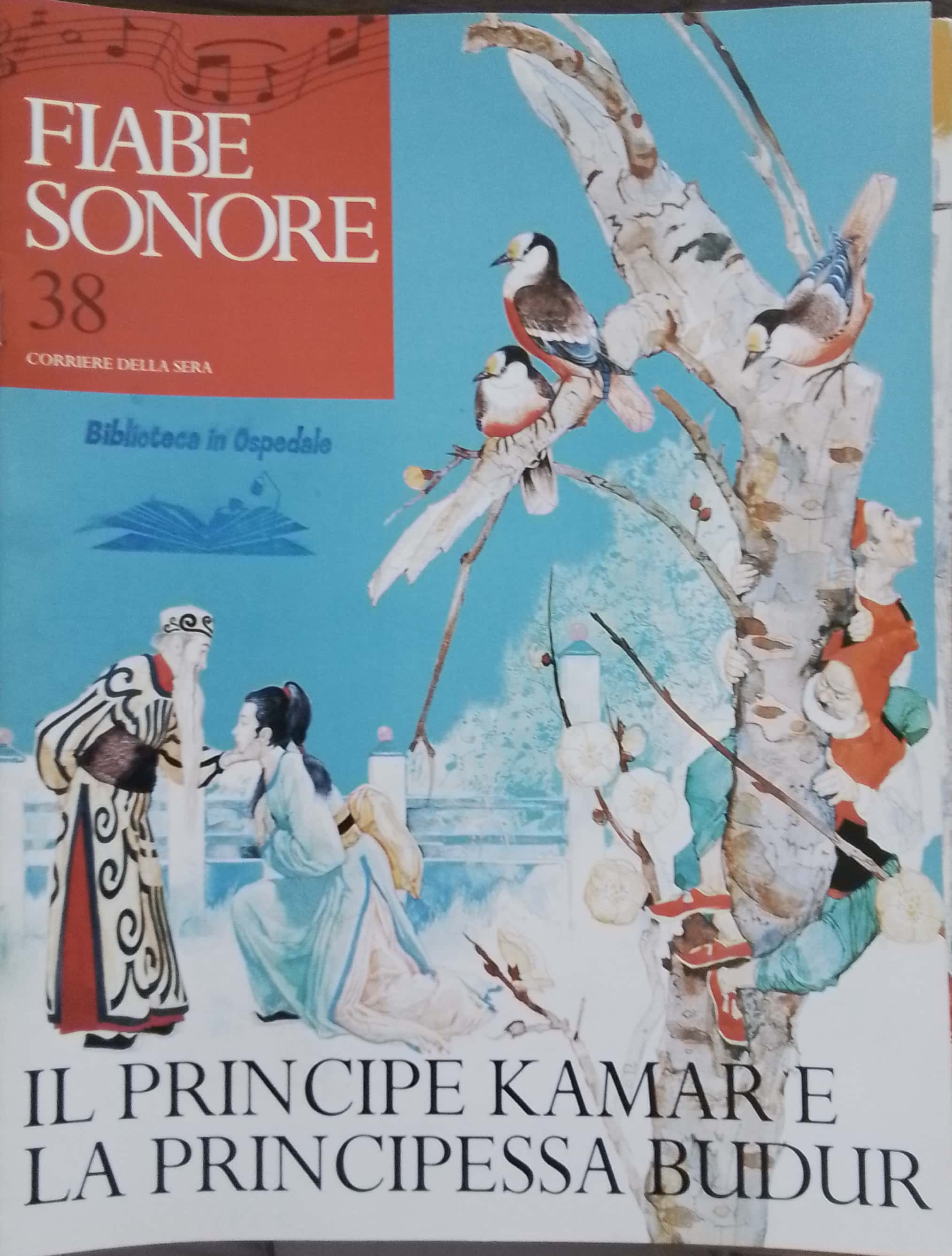 Copertina di Il principe Kamar e la principessa Budur - Fiabe sonore