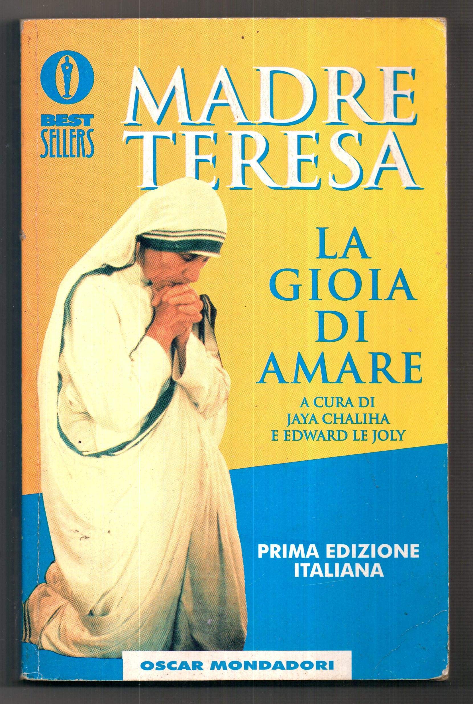 Copertina di La gioia di amare un pensiero al giorno con Madre Teresa