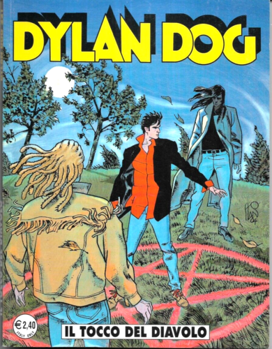 Copertina di Dylan Dog - Il tocco del diavolo 