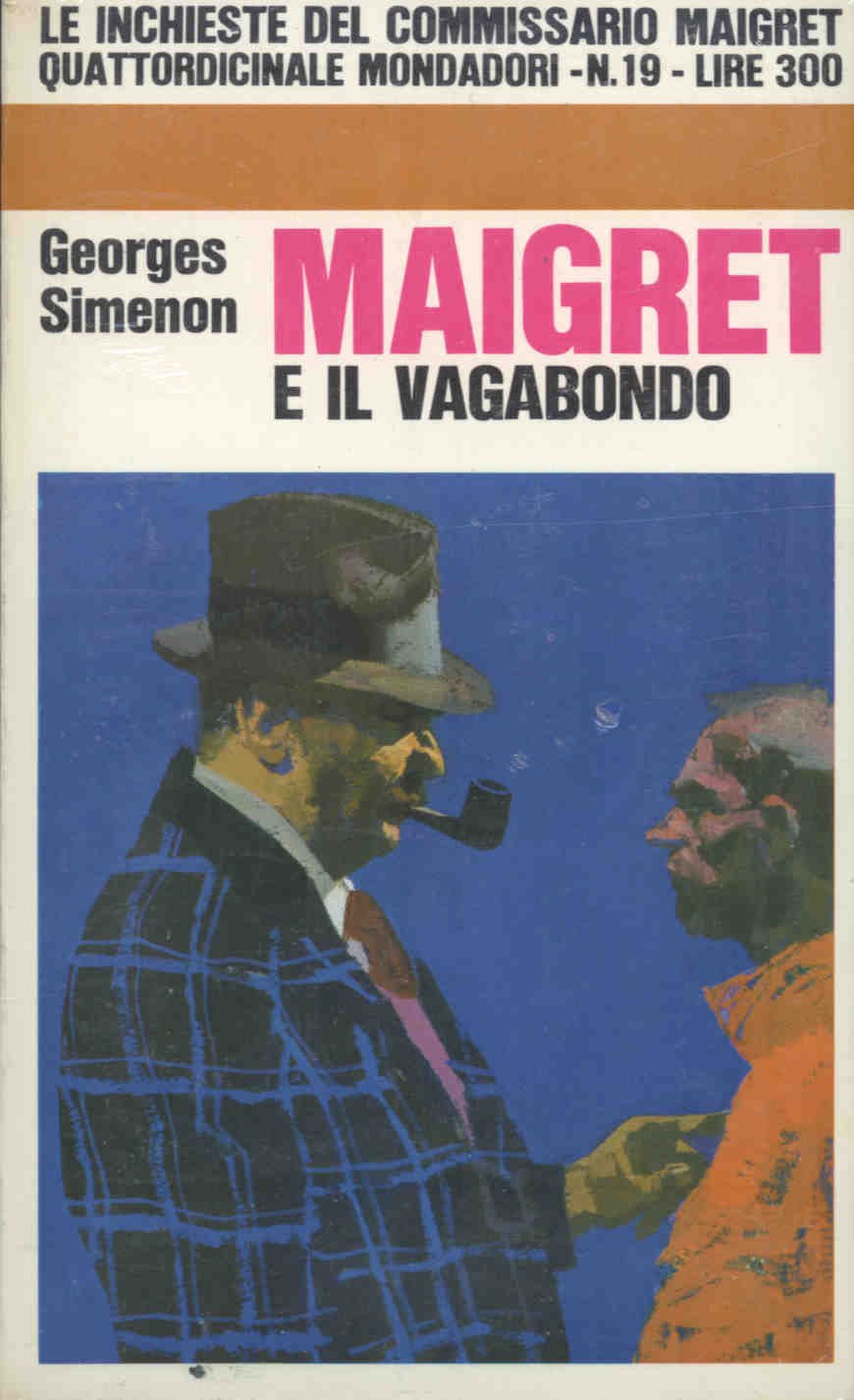 Copertina di Maigret e il vagabondo