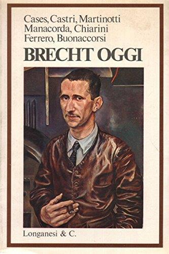 Copertina di Brecht oggi
